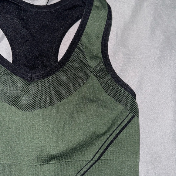 Women's Sports Bra - Forest Green - US Small - Athletic Works - Picture 4 of 9